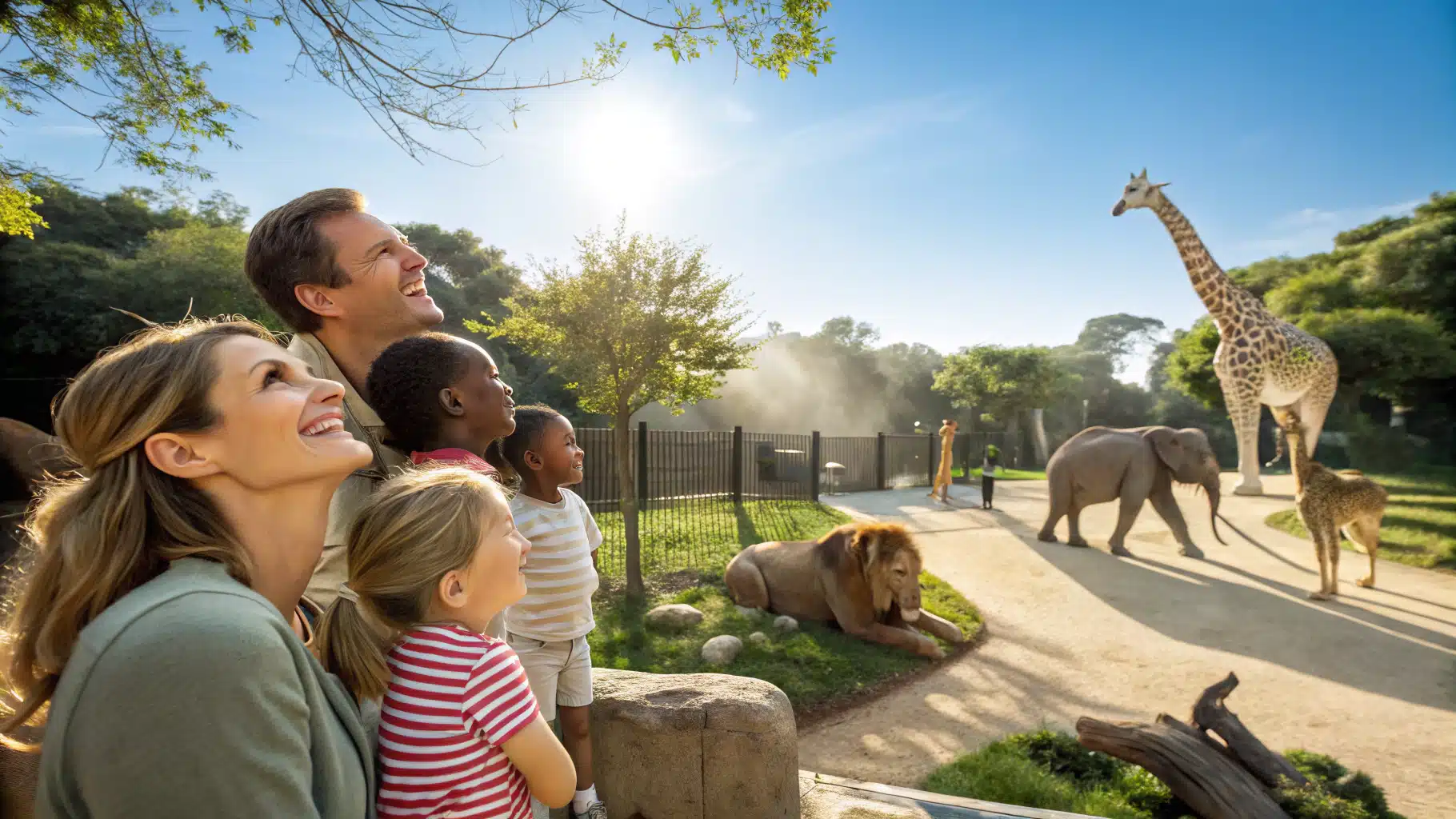 zoo en famille